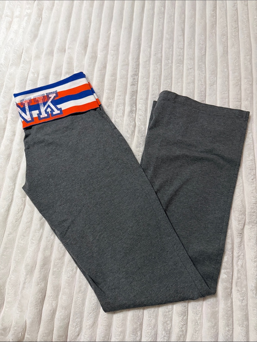 PINK VS University of Florida Y2K Fold Waist Pant | Size Medium